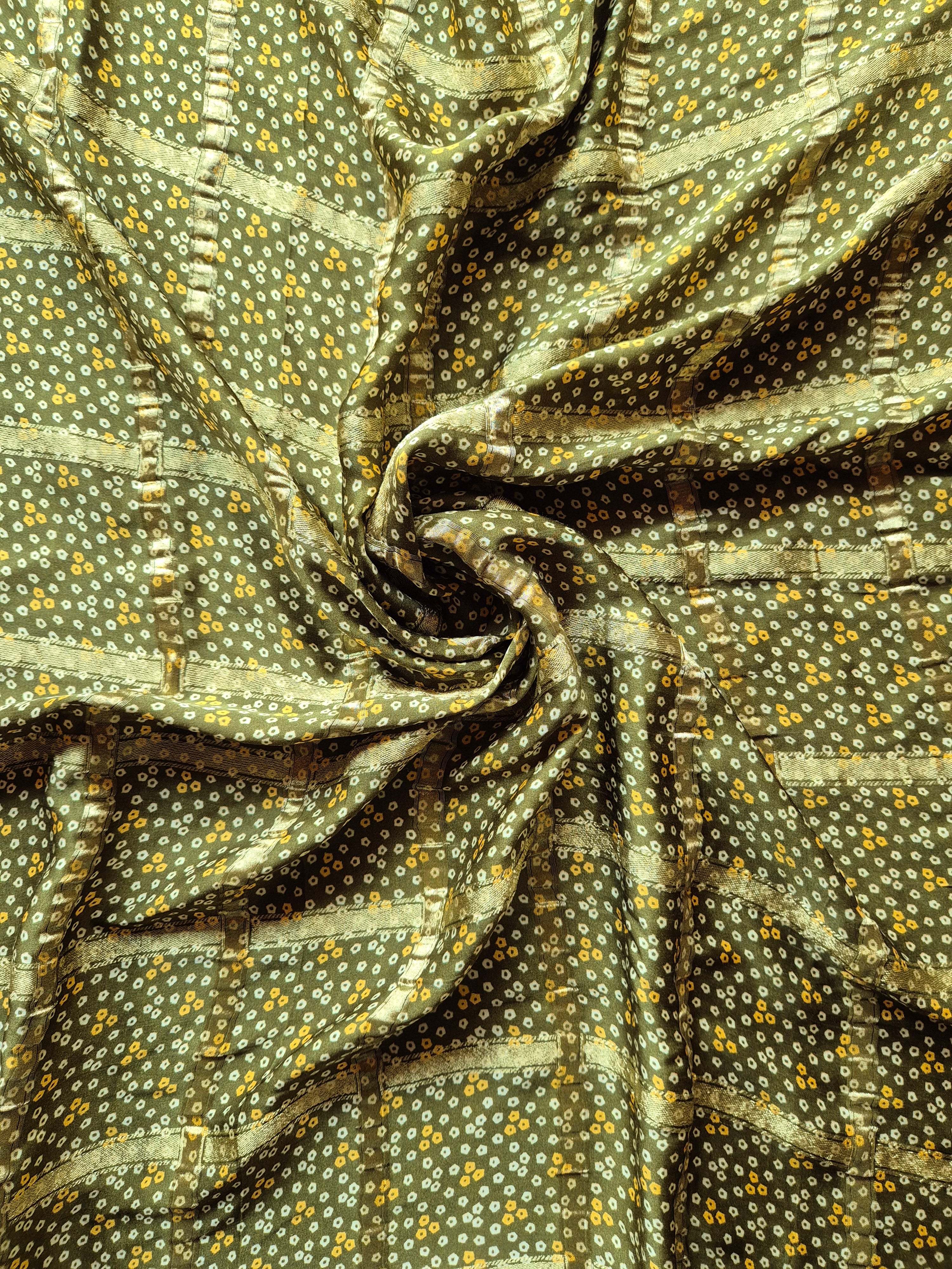 Gharchola Gaji Silk Sarees - Green